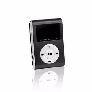 Setty MP3 LCD:llä + kuulokkeet musta