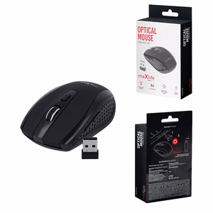 Maxlife Home Office MXHM-02 langaton optinen hiiri 800/1000/1600 DPI musta