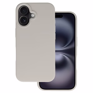 Tel Protect Silicone Premium iPhone 16:lle titaani