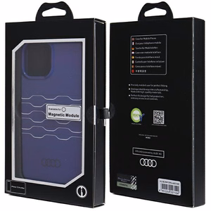 Audi IML MagSafe Suojakuori iPhone 13 Pro Max:lle - sininen