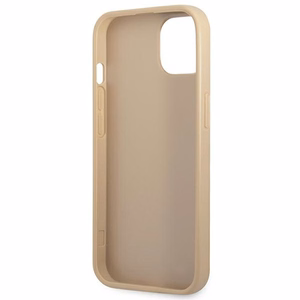 Guess GUHCP14MPSATLE iPhone 14 Plus 6.7" beige/beige hardcase SaffianoTriangle Logo