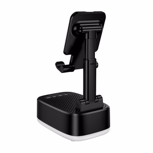 Borofone BR200 Marea -kannettava Bluetooth-kaiutin 3-in-1 pidikkeellä ja 1500mAh varavirtalähteellä, musta