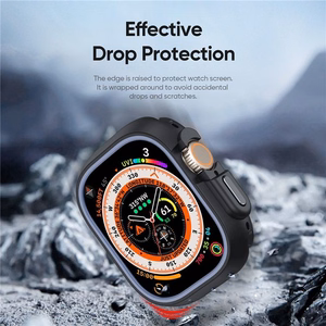 Dux Ducis BAMO suojakuori Apple Watch Ultra / Ultra 2 49 mm keskiyönharmaa