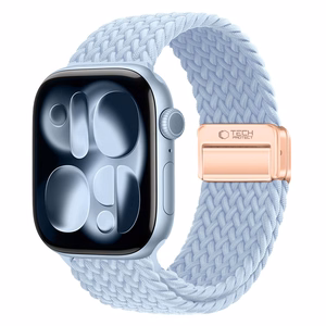 Tech-Protect NylonMag Hihna Apple Watch 4/5/6/7/8/9/SE (38/40/41 mm) vaaleansininen