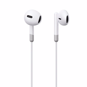 Joyroom JR-EW01 in-ear langallinen mini jack -kuulokkeet kauko-ohjaimella - valkoinen