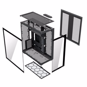 MODECOM Volcano SPACE XL Full Tower NF musta