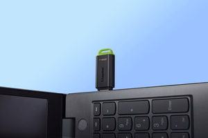 Kingston 256GB kannettava USB 3.2 musta/vihreä