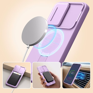Tech-Protect Kevlar Aura MagSafe -suojakuori Samsung Galaxy A57 -mallille, violetti