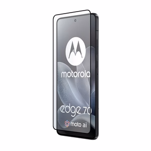 Crong 3D Armour Glass Lite full-adhesive tempered-glass screen protector for Motorola Edge 70 5G