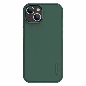 Nillkin Super Frosted Shield Pro kotelo iPhone 14 Plus takakuori vihreä