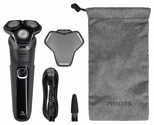 Philips SHAVER Series 5000 S5887/10 parranajokone märkä- ja kuiva-ajoon ja pehme säilytyspussi