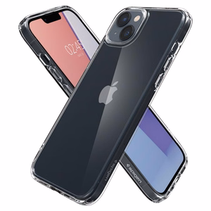 Spigen Ultra Hybrid iPhone 14 -kotelo - Kirkas