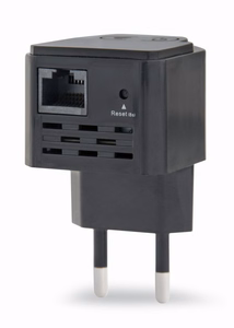 Gembird WNP-RP300-03-BK verkon toistin 300 Mbit/s musta