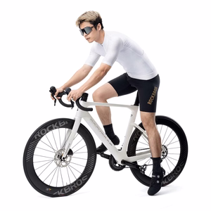 Rockbros 15200025 Short Sleeve Cycling Jersey Size XL - White
