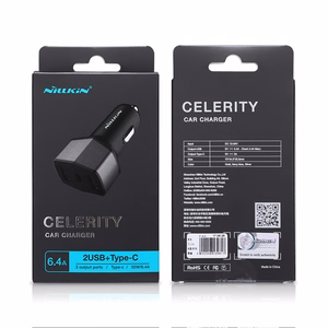 Nillkin Celerity 32 W autolaturi 2 USB-A- ja 1 USB-C-liitännällä, kullanvärinen