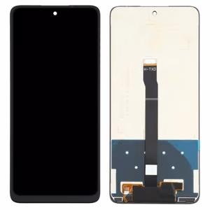 LCD-näyttö Huawei P Smart 2021/Honor Y7a/Honor 10X Lite kosketusnäytöllä musta ORG