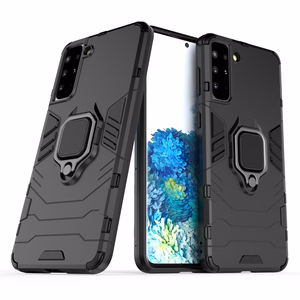 Ring Armor kova hybridi kotelo kansi + magneettinen pidike Samsung Galaxy S22 + (S22 Plus) musta