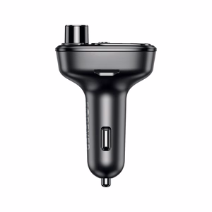 Forever TR-370 Bluetooth FM-lähetin, 2 x USB-A, 1 x USB-C PD 30W, musta