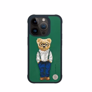 Zuck Bear London Classic iPhone 15 Pro Suojakuori Mayfair Swank