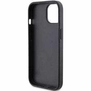 Karl Lagerfeld Quilted K Pattern Suojakuori iPhone 15 Plus / 14 Pluslle - musta