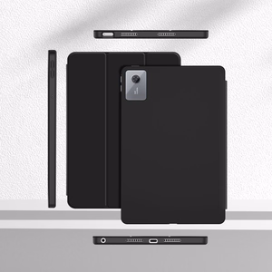 Tech-Protect SmartCase Pen Suojakuori Lenovo Idea Tab 11.0 TB-336:lle - musta