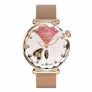 Blavec Smartwatch W-19 Liana HD AMOLED Voice Call (SWW19-RG) rose gold + 2 straps