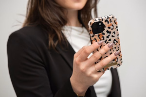 Suojakuori iPhone 15 PLUS:lle Forcell F-Protect Mirage yhteensopiva MagSafe wild panther