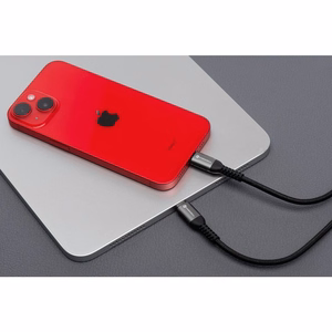 Kaapeli USB C - USB C Forcell F-Energy QC4.0 PD 5A 100W Cafule 2 m C260 musta