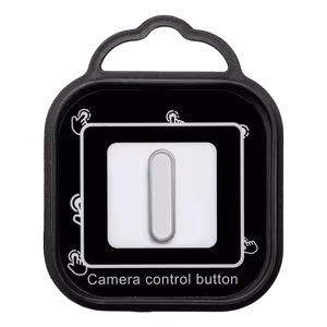 Camera Control -aktiivipainike IPHONE 16 -sarjan Suojakuorelle Drop Glue / Clear Mag Cover hopeinen