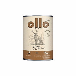 OLLO Pure Deer -koirien märkäruoka, 850 g