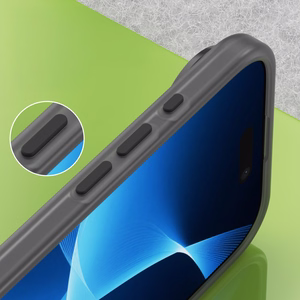 Magneettinen Abrasive iPhone 17 Air Suojakuori MagSafe-yhteensopiva - Matta Musta