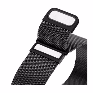 DUX DUCIS strap MILANESE stainless steel magnetic 47 mm black