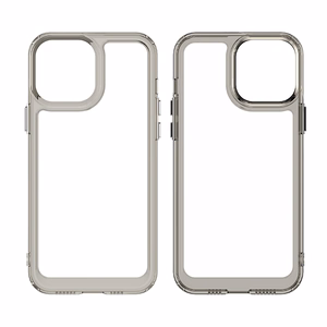 Outer Space Kotelo Kotelo iPhone 12 Pro Max Kova kansi geelikehyksellä Punainen