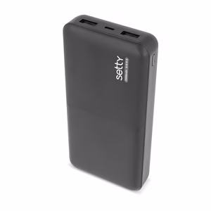 Setty varavirtalähde 20000 mAh SPB-20 musta