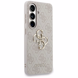 Guess 4G Big Metal Logo Suojakuori Samsung Galaxy S26 vaaleanpunainen