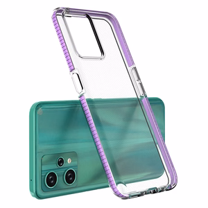 Spring Kotelo Realme 9 Pro silikoni suojus kehys vaaleansininen vaaleansininen