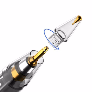 Tech-Protect Stylus Tips 4-Pack Replacement Tips for Apple Pencil - Clear