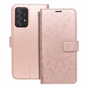 MEZZO Book case for Samsung A52 5G / A52 LTE (4G) / A52s 5G mandala rose gold