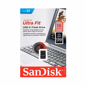SanDisk muistitikku 64GB USB 3.1 Ultra Fit
