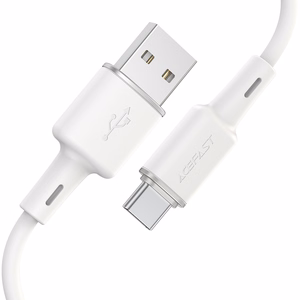 Acefast USB kaapeli - USB Type C 1.2m, 3A valkoinen (C2-04 white)