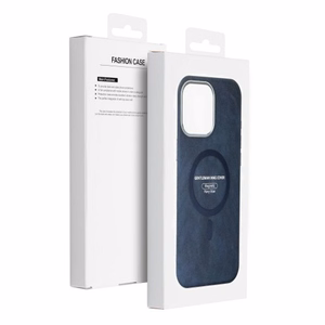 Kuori Samsung A37:lle Gentleman Mag Cover yhteensopiva MagSafe:n kanssa laivastonsininen