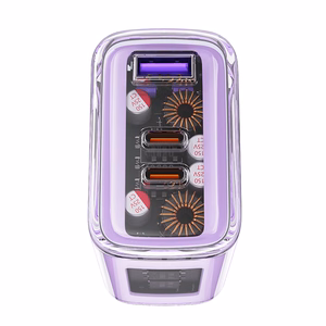 Charger ACEFAST GaN 2x USB-C, USB-A, 65W, PD3.0, QC4.0