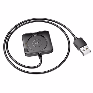Charging cable for smartwatch Hoco 0,6 m Y28 black