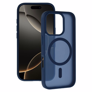 Tel Protect Aura Matte Magsafe suojakuori Iphone 16 Pro Max, laivastonsininen