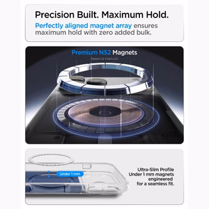 Spigen Ultra Hybrid MagSafe -suojakuori iPhone 18 Pro Max / 17 Pro Max -malleille, mattasininen