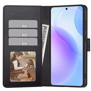 Tech-Protect Wallet suojakuori Samsung Galaxy A57 5G:lle musta ja punainen