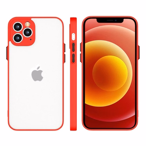 Milky Case Silicone Flexible Translucent Case for Xiaomi Redmi 9T Red