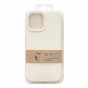 Eco Case kotelo iPhone 14 Plus silikoni hajoava suojus valkoinen