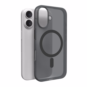 Puro Daylight MagSafe Silikoninen Suojakuori iPhone 16 Plusalle - musta