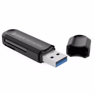 Orico CRS21 USB 3.0 SD- ja microSD-muistikortinlukija, musta